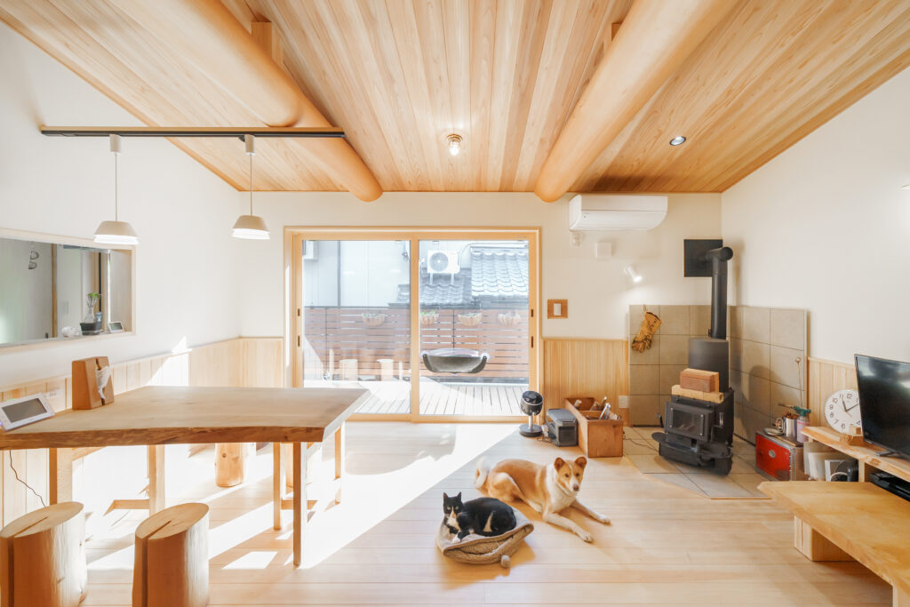 GX志向型住宅　ワンニャンも快適！平屋の木の家